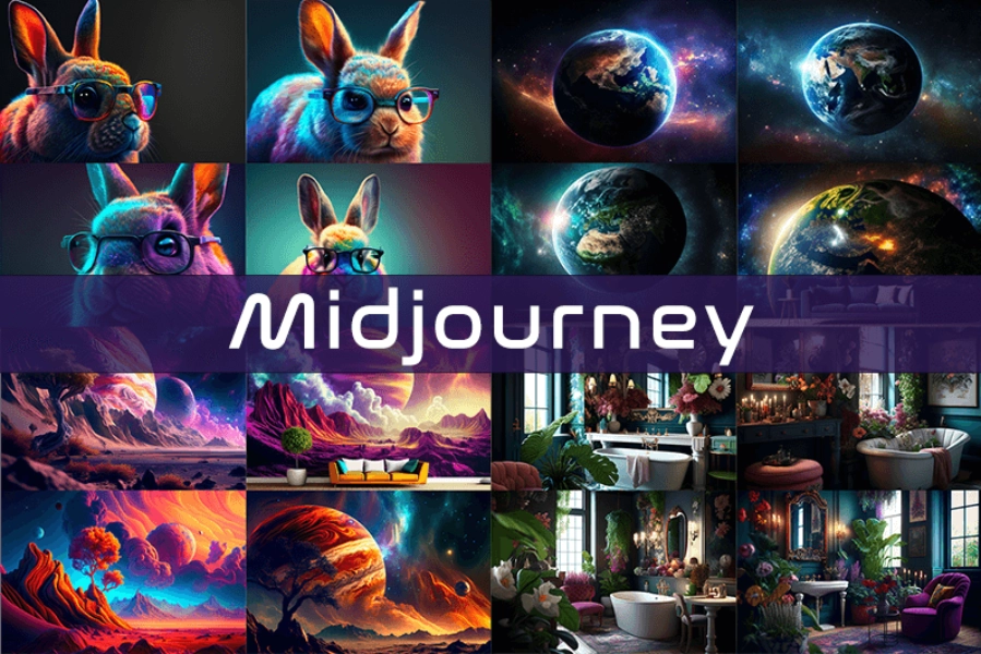 2. Midjourney: سفری به دنیای تصاویر سورئال