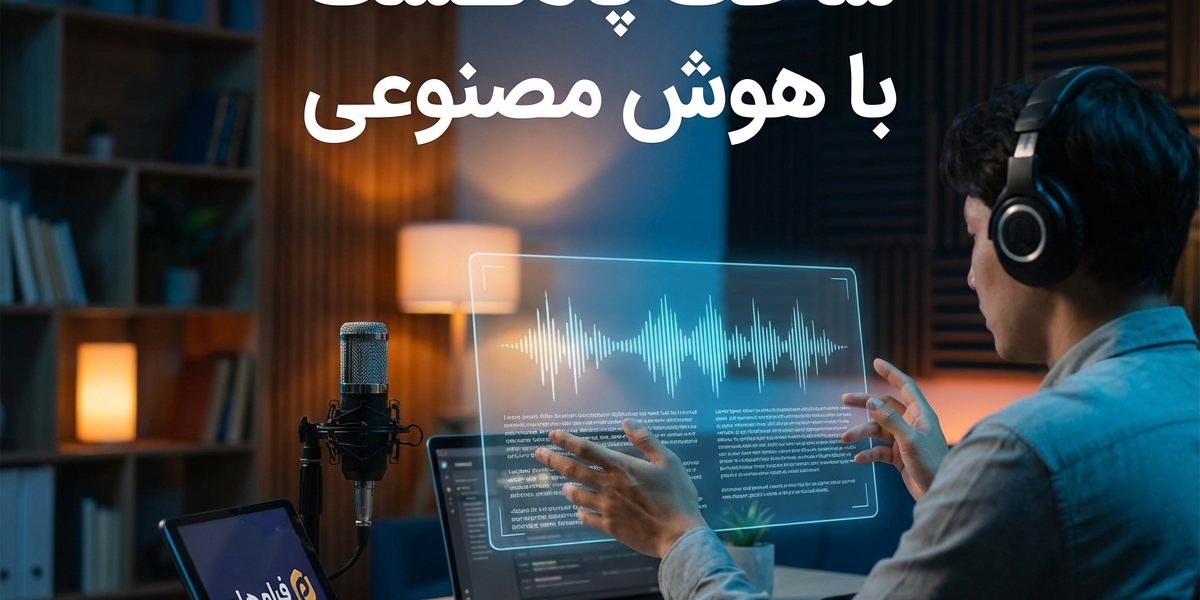 ساخت پادکست با هوش مصنوعی: راهنمای جامع تولید پادکست با AI
